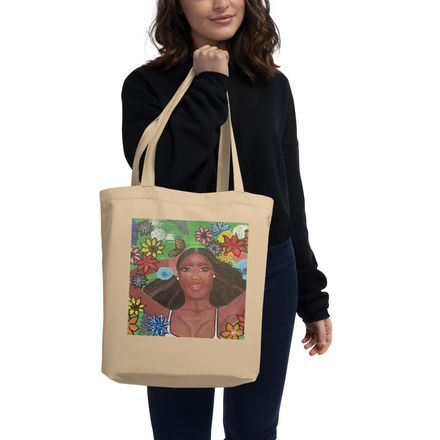 Flower girl Tote bag