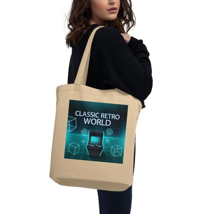 Classic Retro World Arcade Tote Bag