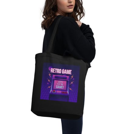 Retro Game Let’s Play the Game Tote Bag