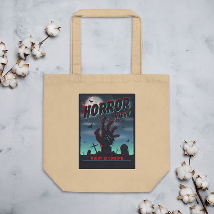 Horror Night Zombie Hand Tote Bag