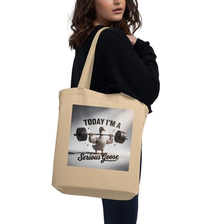 Serious Goose Gym Tote Bag