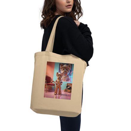 The Dapper Yorkie "Retro Icon" Tote