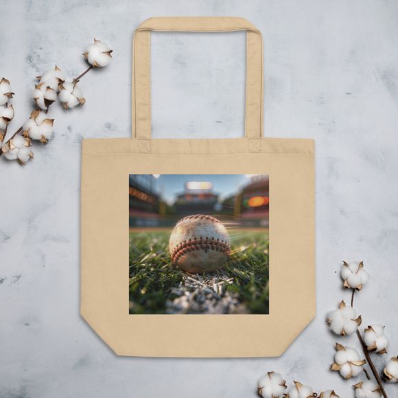 Well-Worn Baseball Tote Bag