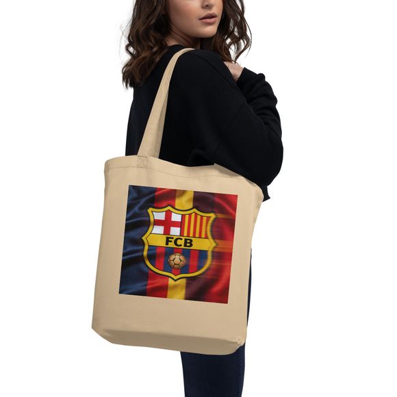 FC Barcelona Crest Double-Sided Tote Bag