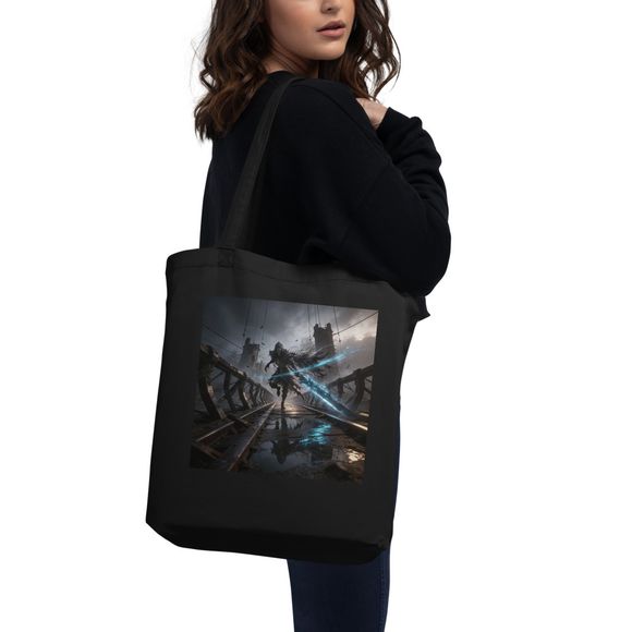 Phantom Reaper on the Rails Tote Bag
