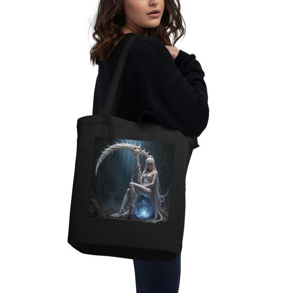 Bone Queen of the Glowing Egg Tote Bag