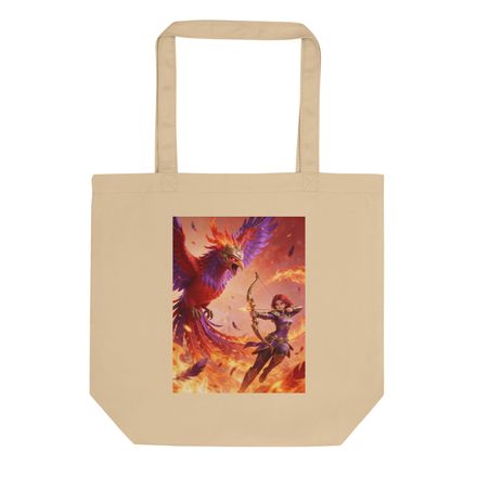 Phoenix Warrior Archer Fantasy Tote Bag