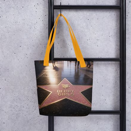 “From Derry With Sass: The Girls Who Conquered Hollywood… One Tote at a Time”