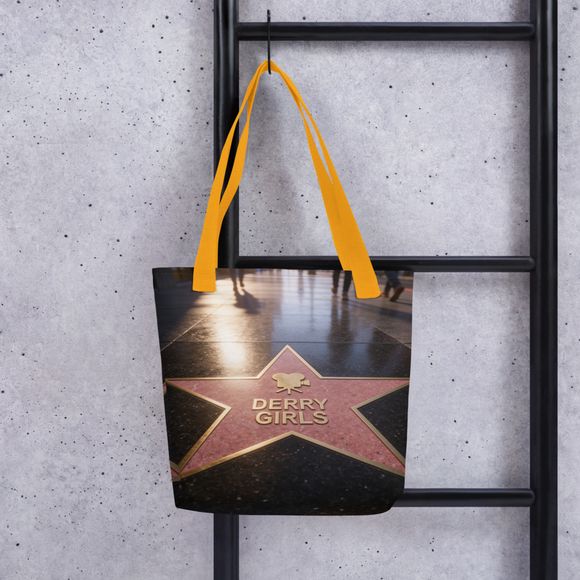 “From Derry With Sass: The Girls Who Conquered Hollywood… One Tote at a Time”