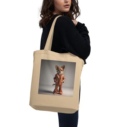 Dapper Chihuahua Tote Bag