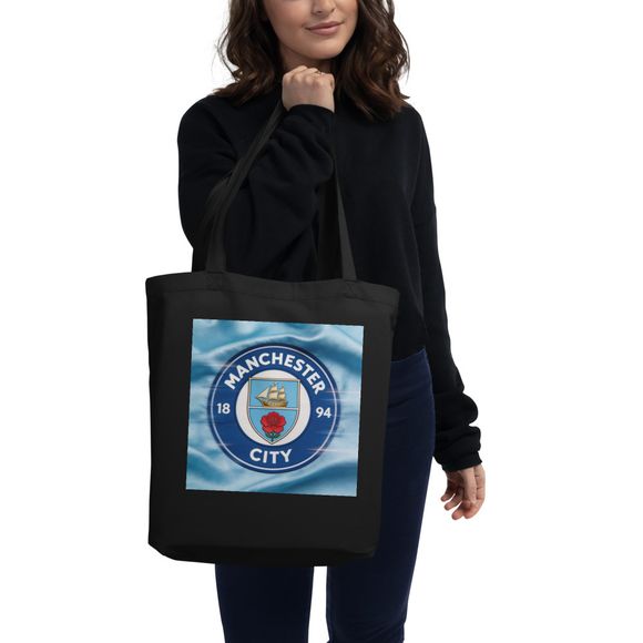 Manchester City Crest Double-Sided Tote Bag