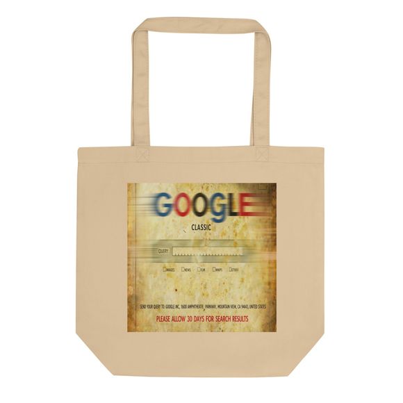 Classic Retro Search Engine Tote Bag