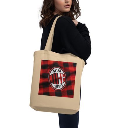 AC Milan Crest Double-Sided Tote Bag