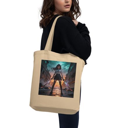 The "Apocalypse Aesthetic" Katana Tote