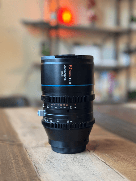 Sirui 50mm T2.9 1.6x Full Frame Anamorphic Lens for Canon RF E