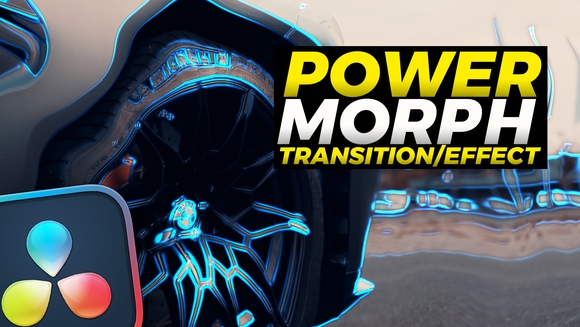 Power Morph Transition Pack For Davinci Resolve