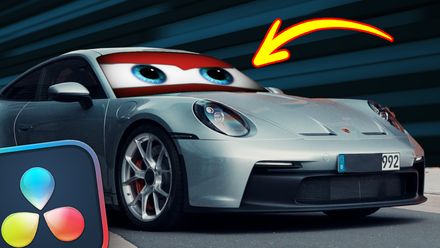 Car Eyes Stock Clip