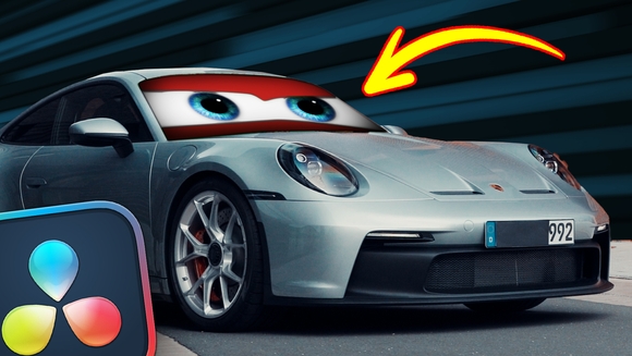 Car Eyes Stock Clip