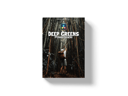 Super Deep Cinematic Greens PowerGrade 