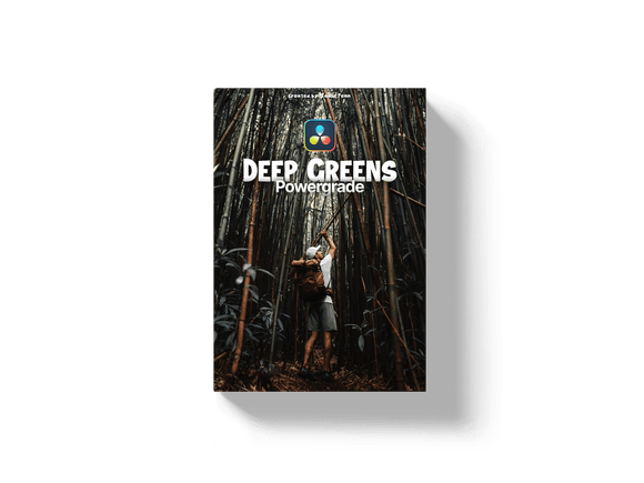 Super Deep Cinematic Greens PowerGrade 