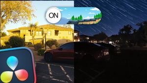 Day 2 Night Stock Footage