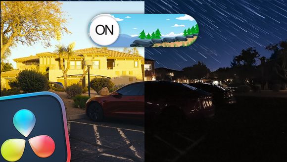 Day 2 Night Stock Footage