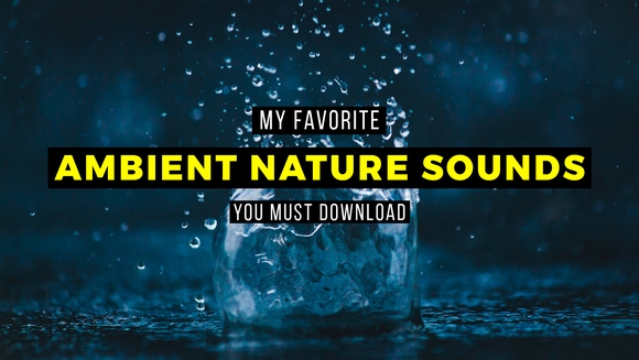 Jamie Fenn Ambient Nature Sound Effects Pack