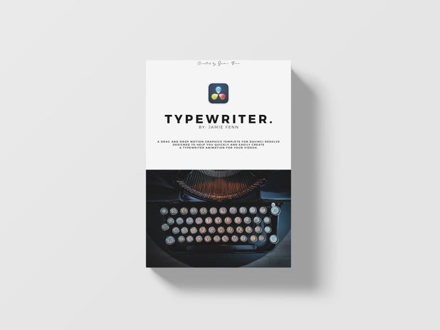 Typewriter Animation For Davinci Resolve