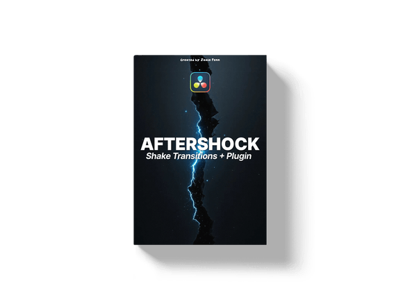 Aftershock Shake Transitions and Plugin For Davinci Resolve