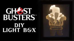 Ghostbusters DIY LightBox Templates (PDF+SVG) + Video Tutorial