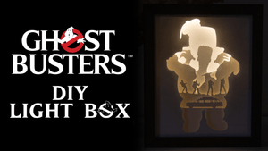 Ghostbusters DIY LightBox Templates (PDF+SVG) + Video Tutorial