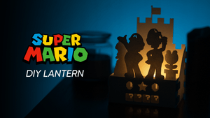 Super Mario Bros. DIY Paper Lantern Templates 🕯️ (PDF+SVG) + Video Tutorial 