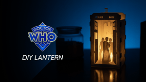 Doctor Who DIY Paper Lantern Templates 🕯️ (PDF+SVG) + Video Tutorial 