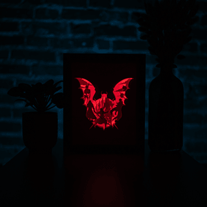 Vampire’s Descent DIY LightBox Templates (PDF+SVG) + Video Tutorial
