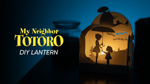 My Neighbor Totoro DIY Paper Lantern Templates 🕯️ (PDF+SVG) + Video Tutorial 