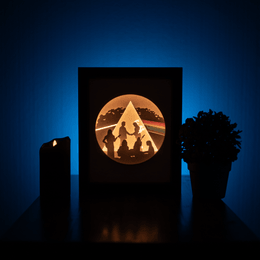 Floyd DIY LightBox Templates (PDF+SVG) + Video Tutorial