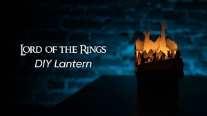 The Lord of the Rings DIY Paper Lantern Templates 🕯️ (PDF+SVG) + Video Tutorial 