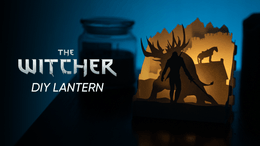 The Witcher DIY Paper Lantern Templates 🕯️ (PDF+SVG) + Video Tutorial 