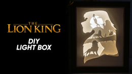 Lion King DIY LightBox Templates (PDF+SVG) + Video Tutorial