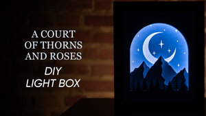 Velaris | A Court of Thorns and Roses DIY Light Box Templates (PDF) + Video Tutorial 