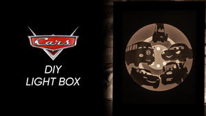 Cars DIY LightBox Templates (PDF+SVG) + Video Tutorial