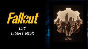 Fallout DIY LightBox Templates (PDF+SVG) + Video Tutorial