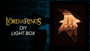The Lord of the Rings DIY Light Box Templates (PDF+SVG) + Video Tutorial