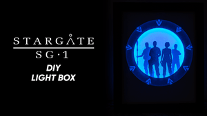 Stargate SG-1 DIY LightBox Templates (PDF+SVG) + Video Tutorial