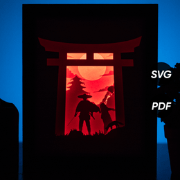 The Ghost DIY LightBox Templates (PDF+SVG) + Video Tutorial
