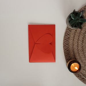 Heart Closure A6 Envelope Template (PDF &amp; SVG) – 4x6 Printable DIY Envelope