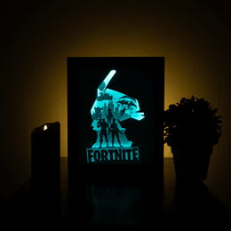 Battle Royale DIY LightBox Templates (PDF+SVG) + Video Tutorial