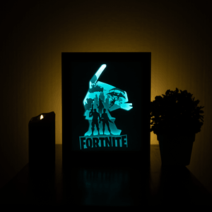 Battle Royale DIY LightBox Templates (PDF+SVG) + Video Tutorial