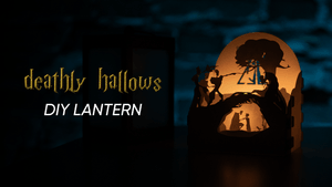 Deathly Hallows DIY Paper Lantern Templates 🕯️ (PDF+SVG) + Video Tutorial 
