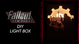 Fallout: New Vegas DIY LightBox Templates (PDF+SVG) + Video Tutorial